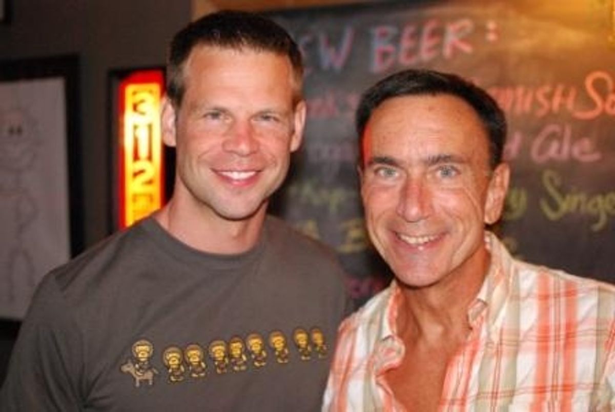 Judge Tom Chiola and Drew Jemilo at 